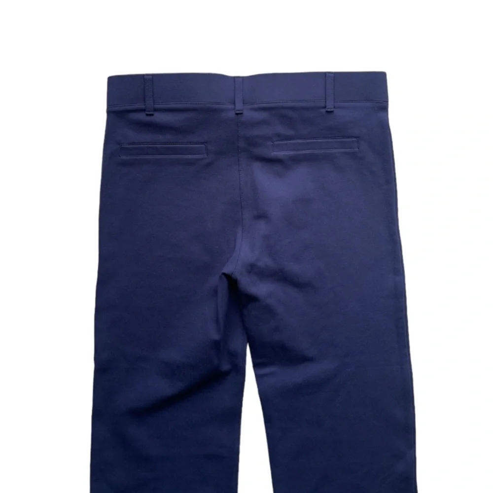 Betabrand Boot-Cut Classic Dress Pant Yoga Pants in Navy